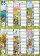 Plakatkalender 2025 2 ark
