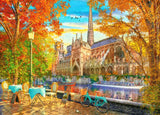 Notre Dame in Autumn 1000 brikker
