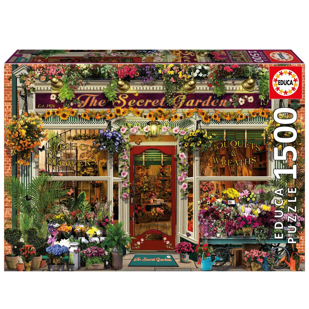Puslespil The Secret Garden 1500 brikker