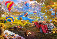 Puslespil Hot Air Baloon Valley 3000 brikker