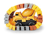 Multi track constructionssæt med 204 dele