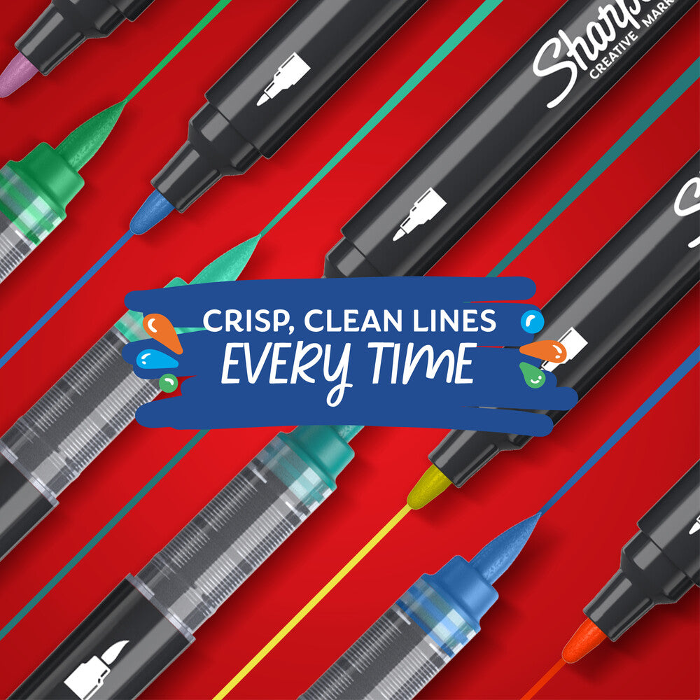 Sharpie Creative paint marker sort og hvid