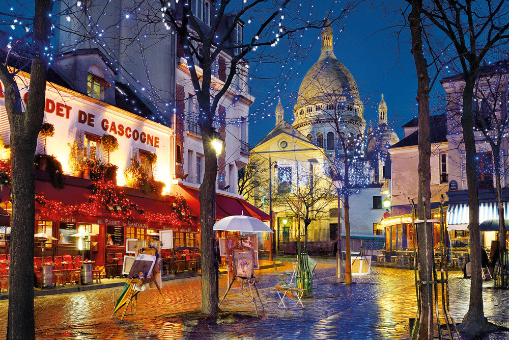 Puslespil Paris-Montmartre 1500 brikker
