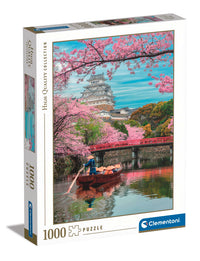 Puslespil Himeji Castle in Spring 1000 brikker