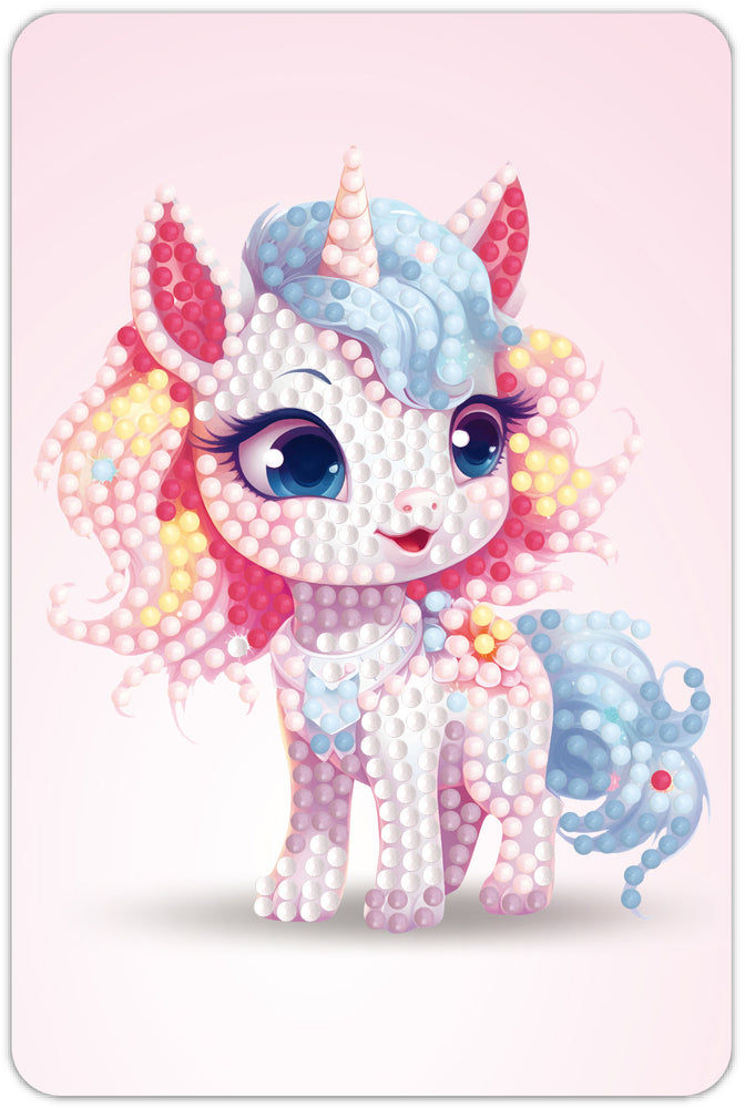 Diamond art UNICORN 10 x 15 cm