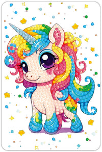 Diamond art UNICORN CARTOON 10 x 15 cm