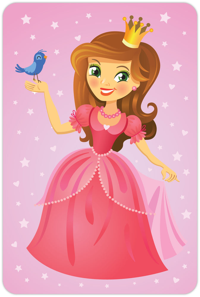 Diamond art prinsesse 10 x 15 cm