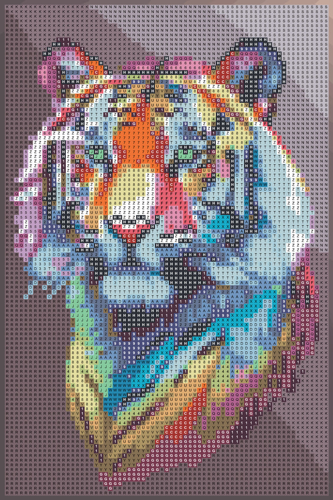 Diamond art tiger  20 x 30 cm