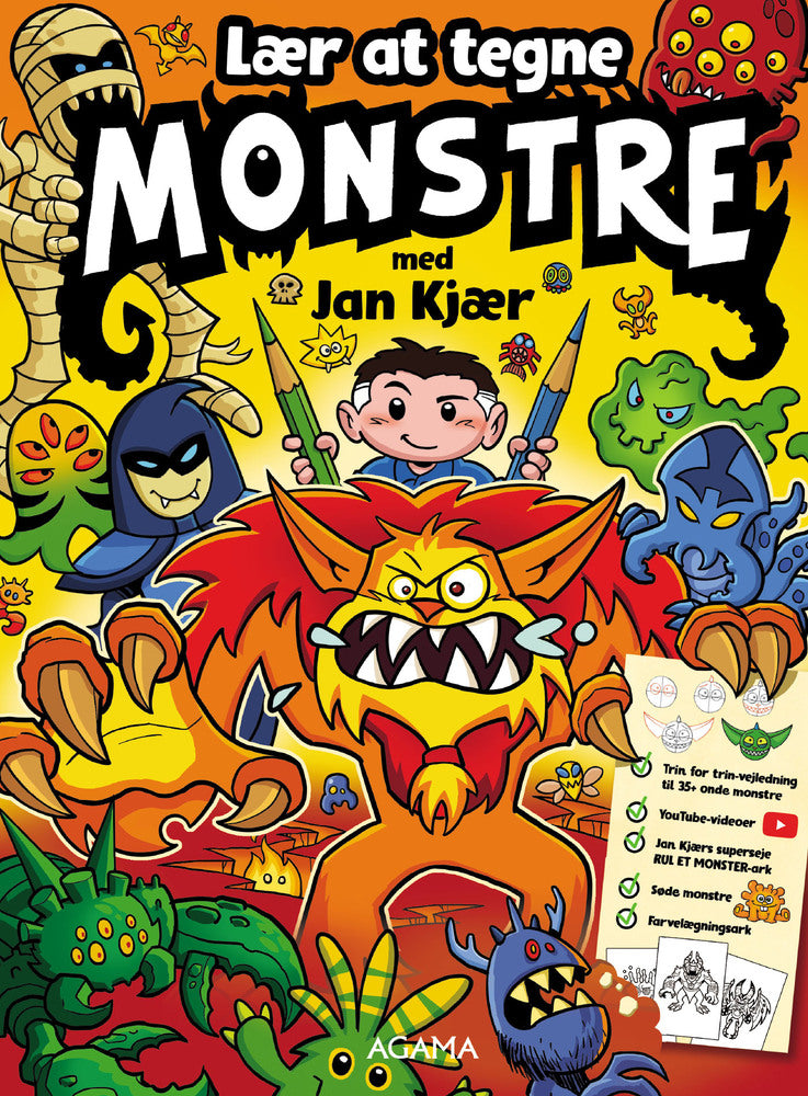 Lær at tegne: Monstre