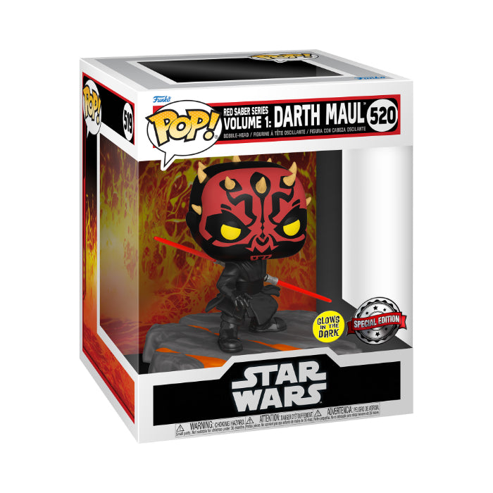 Funko! POP Deluxe Exclusive Star Wars Sith Darth Maul