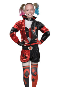 Harley Quinn kostume str. 10-12 år