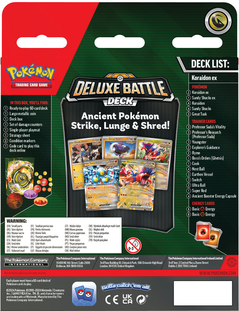 Pokemon Deluxe Battle Deck ass