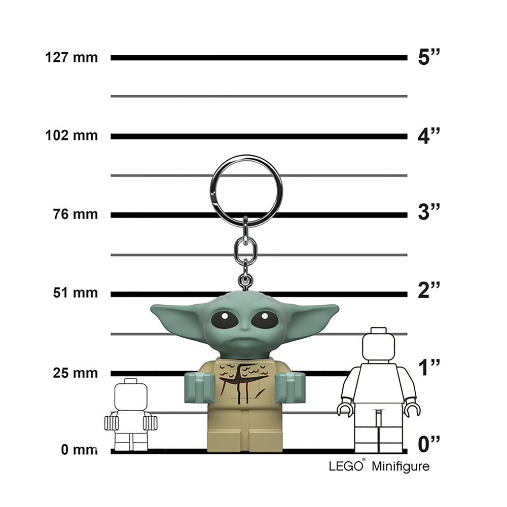 LEGO Star Wars LED Grogu nøglering