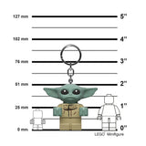 LEGO Star Wars LED Grogu nøglering