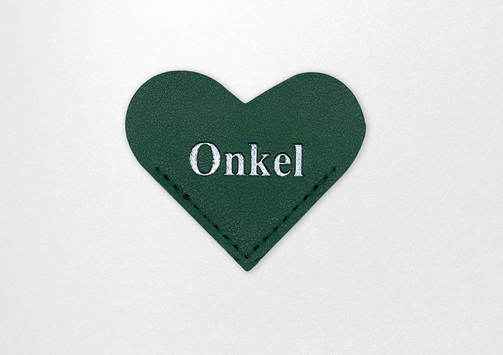 Bogmærke onkel hjerte PU, du er fantastisk