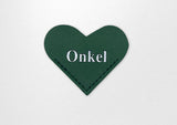Bogmærke onkel hjerte PU, du er fantastisk