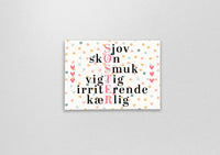 Magnet med citat søster, du er fantastisk