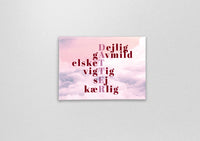 Magnet med citat datter, du er fantastisk