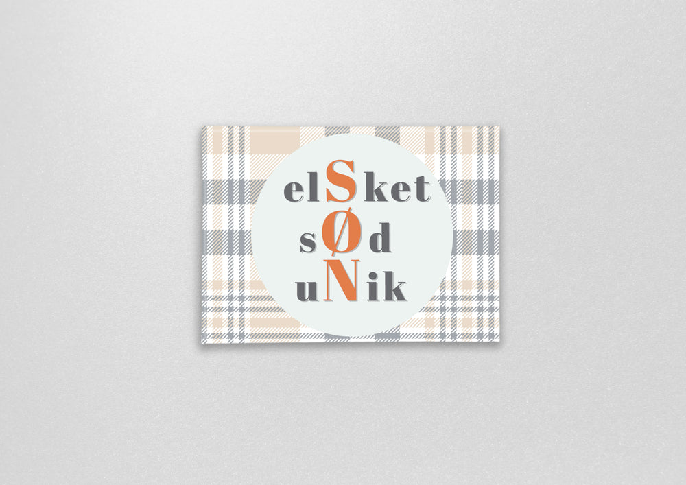 Magnet med citat søn, du er fantastisk