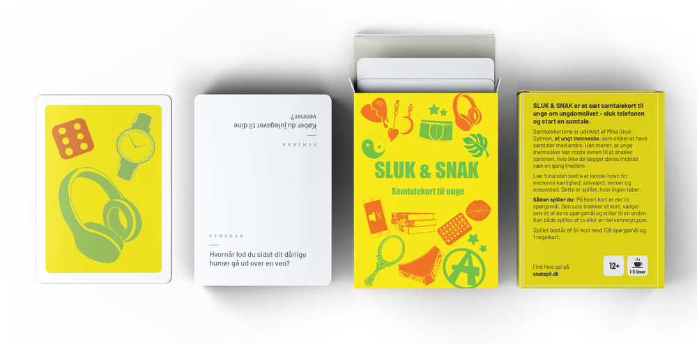 Sluk & Snak samtalekort