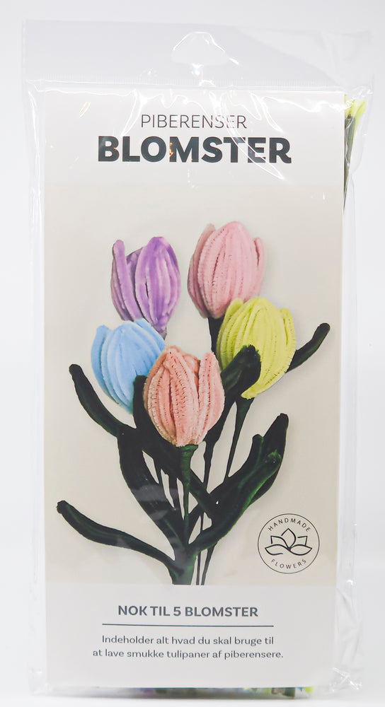 Piberenser blomster tulipan 5 stk.