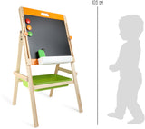 Kridt og magnet tavle