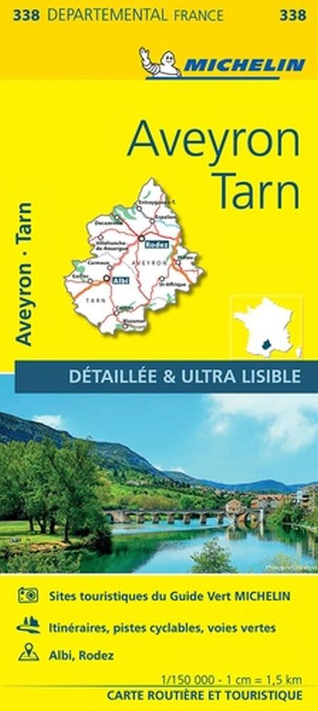 France blad 338: Aveyron, Tarn