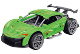 Die-Cast pull-back bil grøn