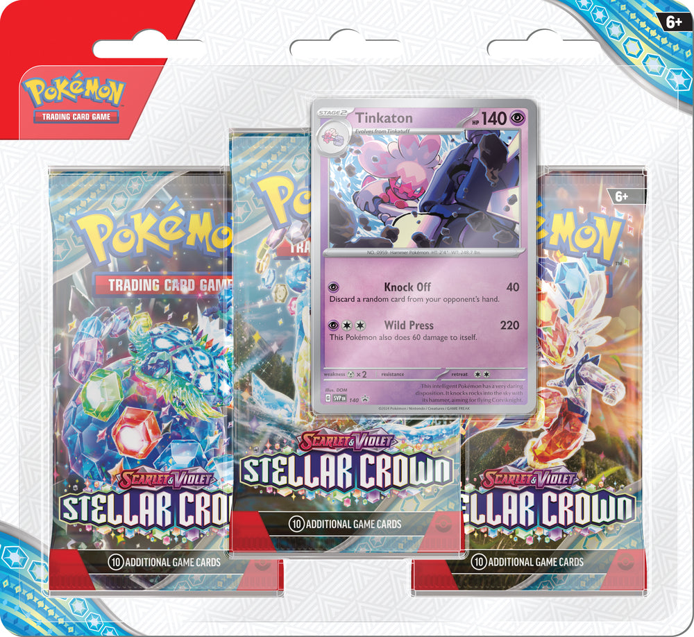 Pokemon Scarlet & Violet 7 Blister 3-Pak Asst