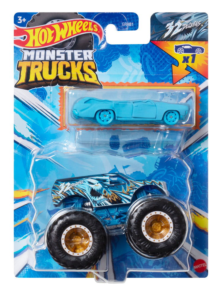 Hot Wheels Monster Trucks 1:64 Single and Promo Car Asst.