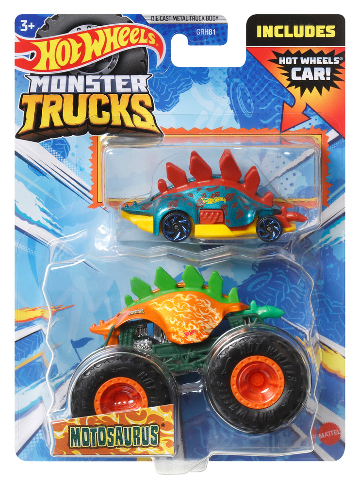 Hot Wheels Monster Trucks 1:64 Single and Promo Car Asst.