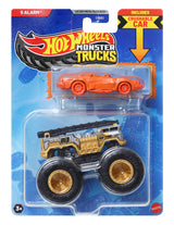 Hot Wheels Monster Trucks 1:64 Single and Promo Car Asst.