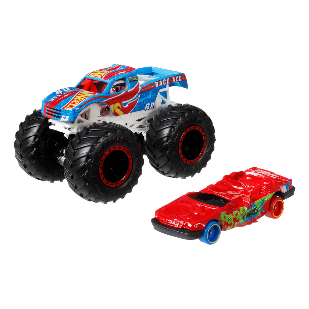Hot Wheels Monster Trucks 1:64 Single and Promo Car Asst.
