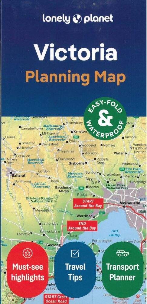 Lonely Planet Planning Map: Victoria
