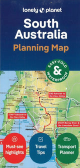 Lonely Planet Planning Map: South Australia