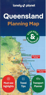 Lonely Planet Planning Map: Queensland