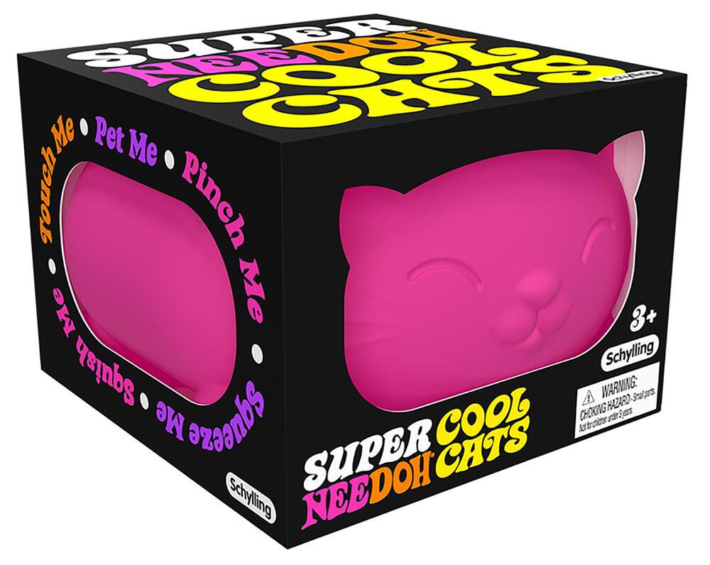 NeeDoh Fidget bold cats asst