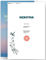 Sampak Kontra og originalmanuskript