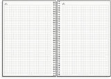 Mayland lærerkalender 25/26 A5 uge højformat sort karton