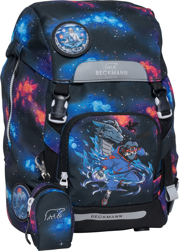 Skoletaske Beckmann 22 L Ninja Elements