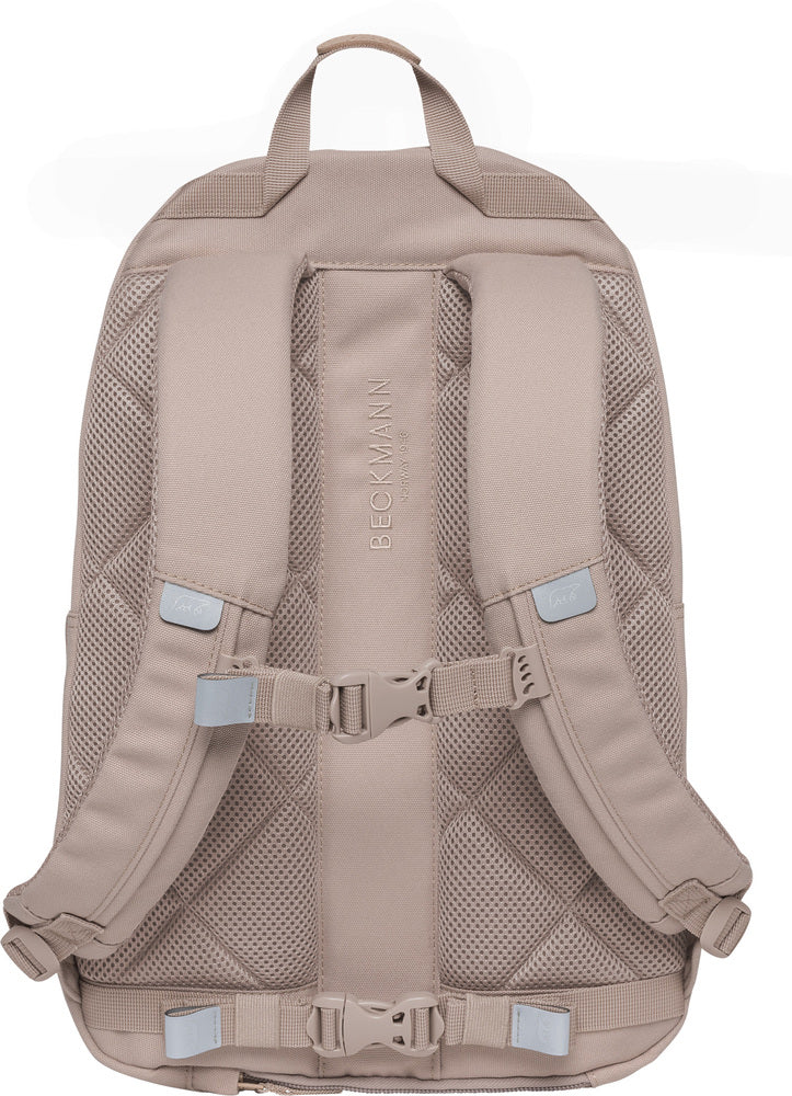 Skoletaske Beckmann Urban midi 26 liter beige