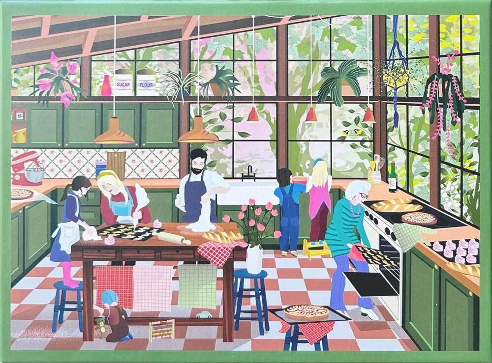Cosy kitchen 1000 brikker