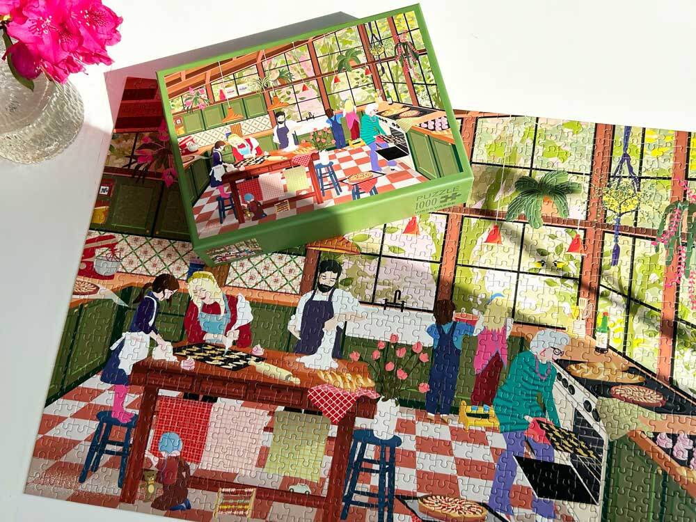 Cosy kitchen 1000 brikker