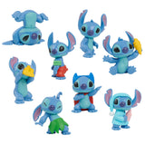 Disney Stitch Figursæt 8-Pak 7 cm