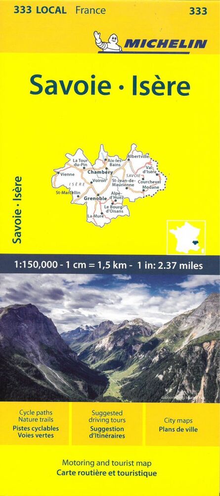 France blad 333: Isere, Savoie