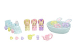 Sylvanian Families Trillingernes Badetid's sæt