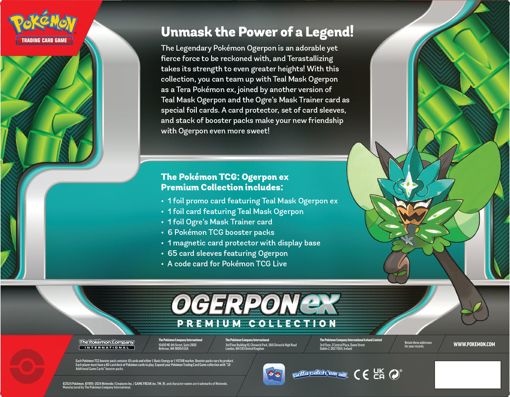Pokémon Ogerpon EX Premium Collection