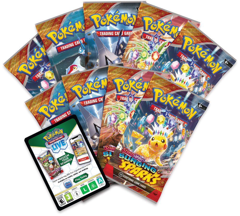 Pokémon Surging Sparks Elite Trainer Box