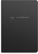 Kladdehæfte Flower & Notes 2 stk 80 linjeret sider