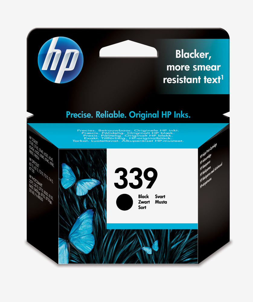 Blæk HP c8767ee (no.339) sort